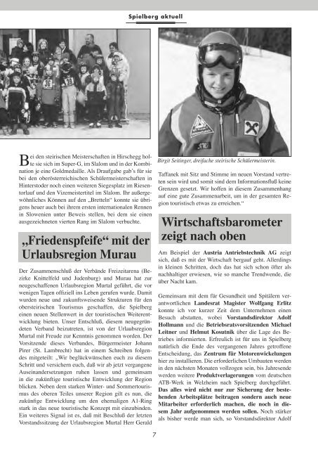 GZ Spielberg Maerz 2004 - Gemeinde Spielberg