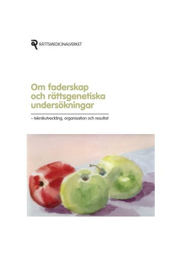 Hämta rapporter som pdf, 790 kB, öppnas i - Rättsmedicinalverket