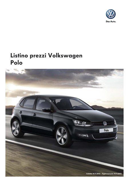 Listino prezzi Volkswagen Polo