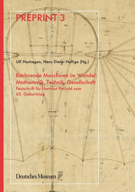 Rechnende Maschinen im Wandel: Mathematik, Technik, Gesellschaft.