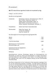 GV-Protokoll vom 08.06.2012 - Beinwil am See