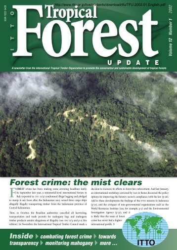 Forest crime - UNECE / FAO / IUFRO Current Issues Forum