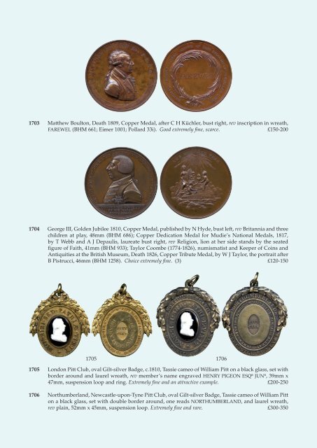 BRITISH COMMEMORATIVE MEDALS - Baldwin's