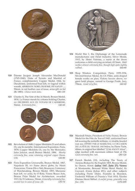 Commemorative Medals and Banknotes - Baldwin's