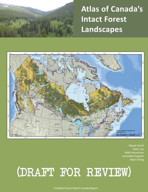 (DRAFT FOR REVIEW) - Global Forest Watch Canada