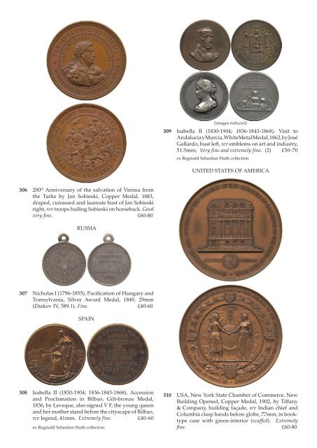 British and World Commemorative Medals - Baldwin's