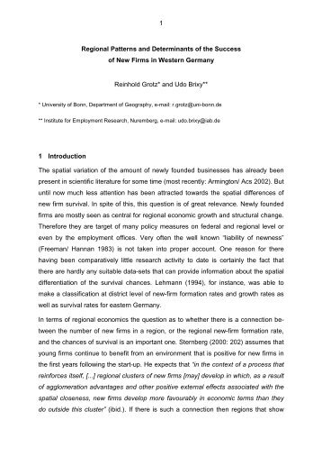 Full paper as a pdf-file - SRE-Discussion Papers and SRE-Research ...