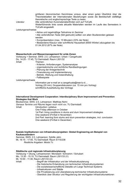 Komm. Vorlesungsverzeichnis M.A. ISFK WS 2012/13 - Goethe ...