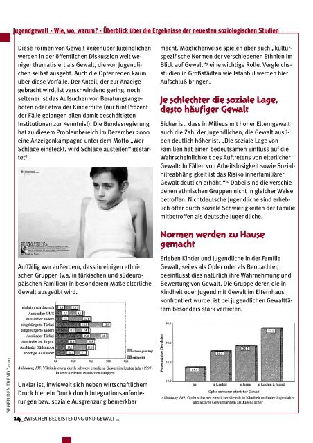 Gegen den Trend 2001 - Arbeitsgemeinschaft der Evangelischen ...