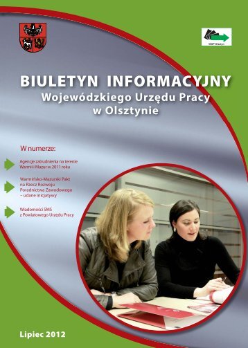 WUP Olsztyn Biuletyn Informacyjny nr 2 2012 kor 1.indd