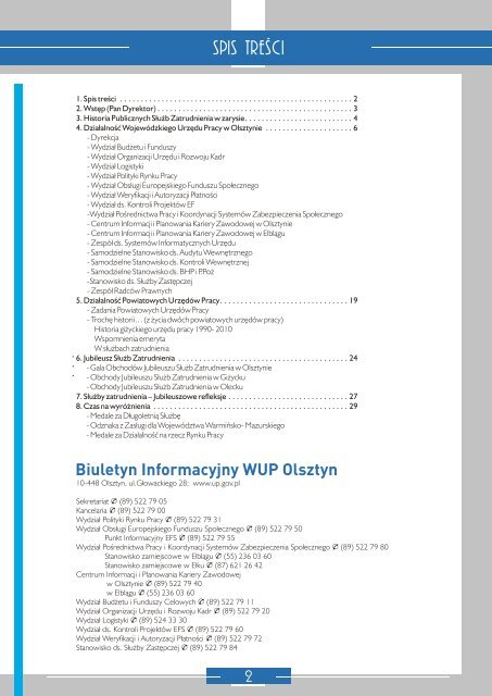 Biuletyn Informacyjny WUP Olsztyn - Wojewódzki Urząd Pracy w ...