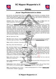 Aikido Trainingshandbuch - 