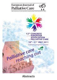 Palliative care in Romania