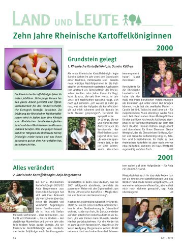 2000 - Rheinischer Landwirtschafts-Verband eV
