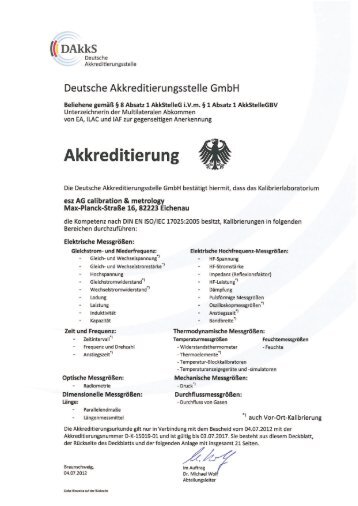 DAKKS-Akkreditierung 2012-07-mit Anlage.pdf - esz AG calibration ...
