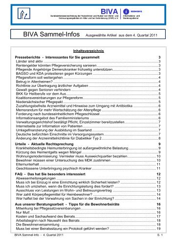 Quartalsausgabe 4. Quartal 2011 - BIVA