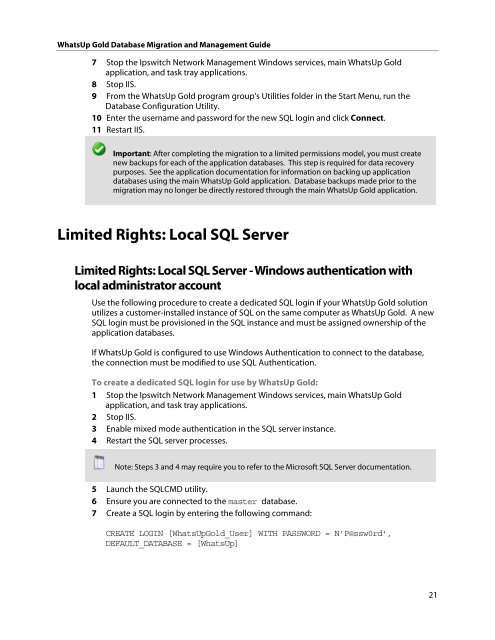 WhatsUp Gold v16.0 - Ipswitch Documentation Server