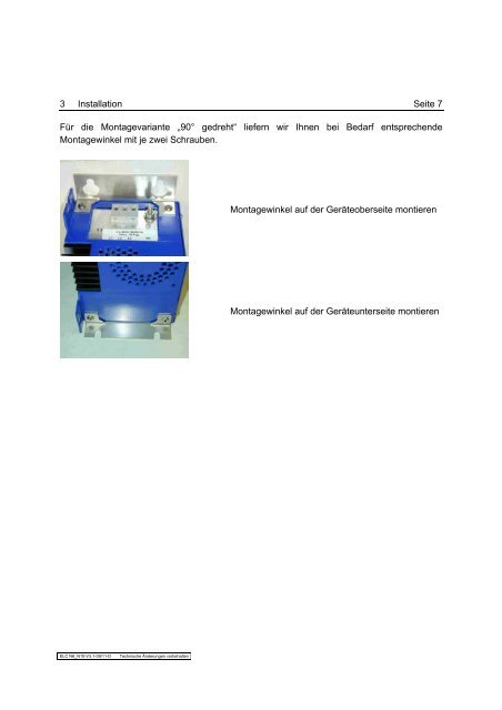 UV- TECHNOLOGIE ÃÂ£ÃÂ¤ÃÂ¸ - eta plus electronic GmbH