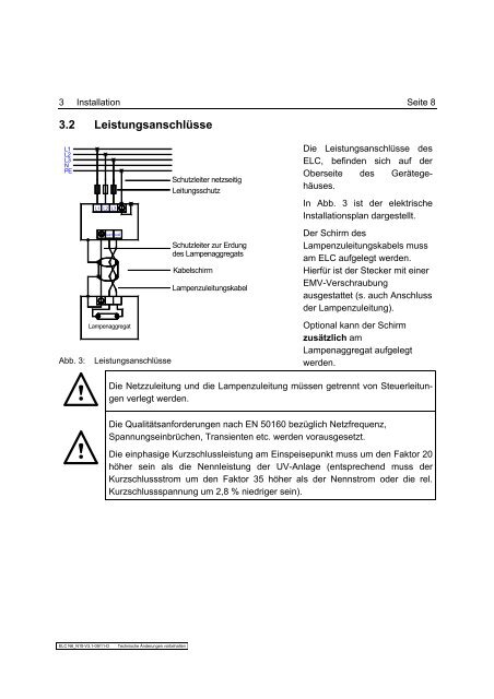 UV- TECHNOLOGIE ÃÂ£ÃÂ¤ÃÂ¸ - eta plus electronic GmbH