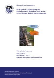 WUP-FIN Project Phase 2 - Final Report - Mekong River Commission