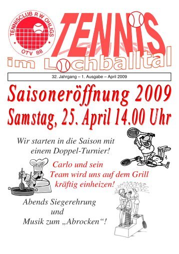 Wir starten in die Saison mit einem Doppel-Turnier! - Tennis Club ...