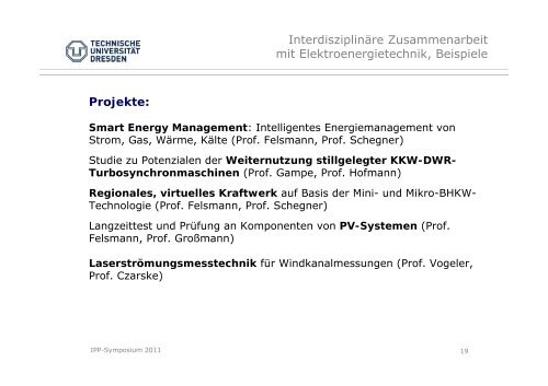 Das ZET - Fakultät Elektrotechnik und Informationstechnik