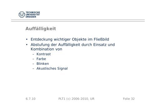 Mensch-Prozess-Kommunikation - Fakultät Elektrotechnik und ...