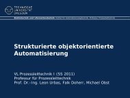 Strukturierte Automatisierung mit Typicals - Fakultät Elektrotechnik ...