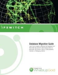 WhatsUp Gold Database Migration Guide - Ipswitch Documentation ...