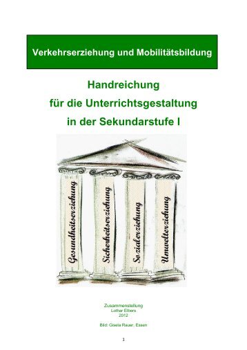 Handreichung für die Unterrichtsgestaltung in der Sekundarstufe I