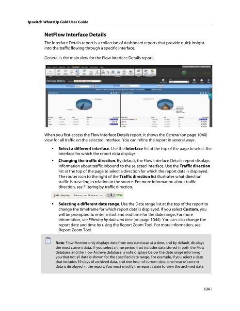 Ipswitch WhatsUp Gold User Guide - Ipswitch Documentation Server