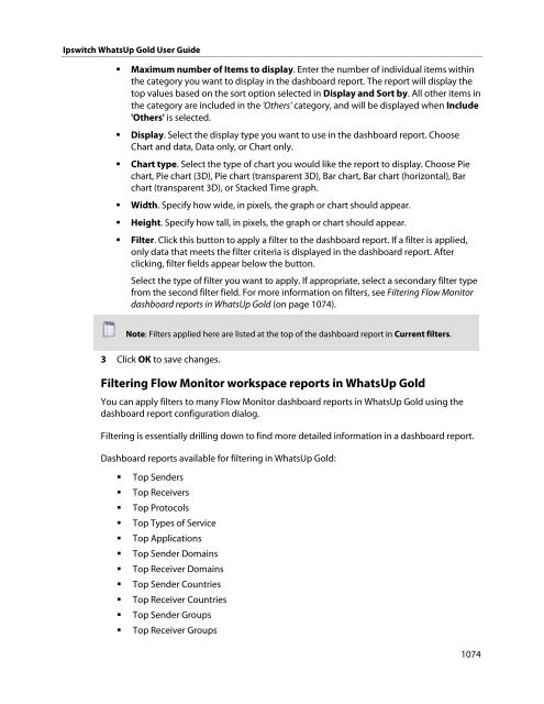 Ipswitch WhatsUp Gold User Guide - Ipswitch Documentation Server