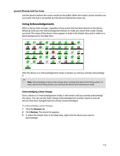 Ipswitch WhatsUp Gold User Guide - Ipswitch Documentation Server