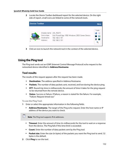 Ipswitch WhatsUp Gold User Guide - Ipswitch Documentation Server