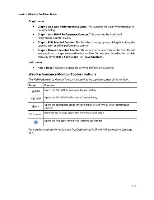 Ipswitch WhatsUp Gold User Guide - Ipswitch Documentation Server