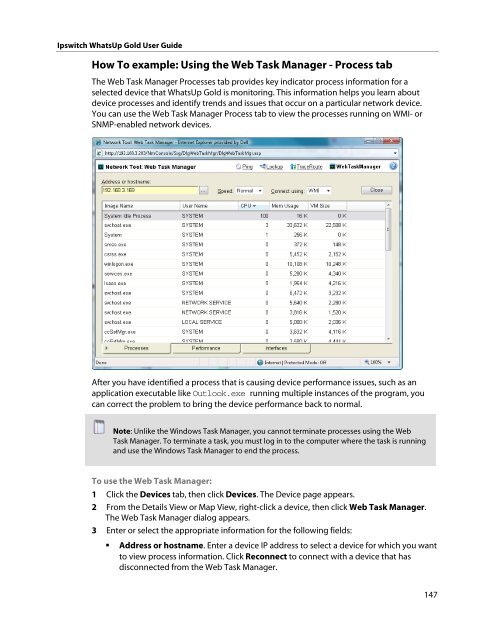 Ipswitch WhatsUp Gold User Guide - Ipswitch Documentation Server