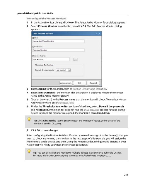 Ipswitch WhatsUp Gold User Guide - Ipswitch Documentation Server