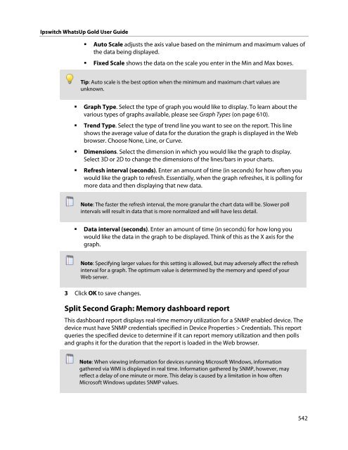 Ipswitch WhatsUp Gold User Guide - Ipswitch Documentation Server