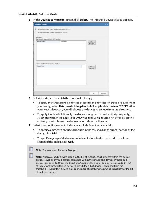 Ipswitch WhatsUp Gold User Guide - Ipswitch Documentation Server