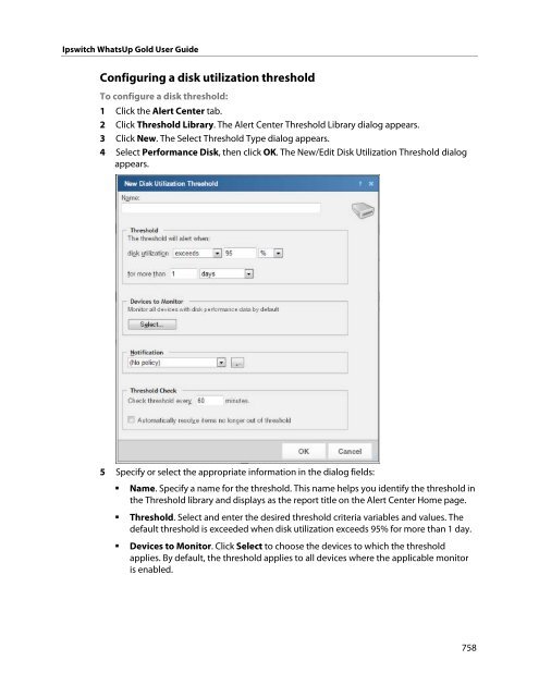 Ipswitch WhatsUp Gold User Guide - Ipswitch Documentation Server