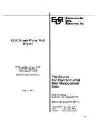 Part A-EDR Illinois Water Well Report - Ameren