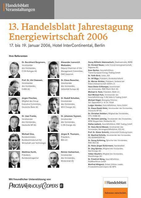 Ja,ich nehme/wir nehmen teil vom 17. bis 19. Januar 2006