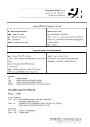 Timetable as PDF for download - exground.com