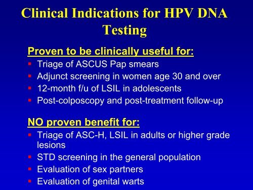 New Directions In STD Treatment - University of Hawaii