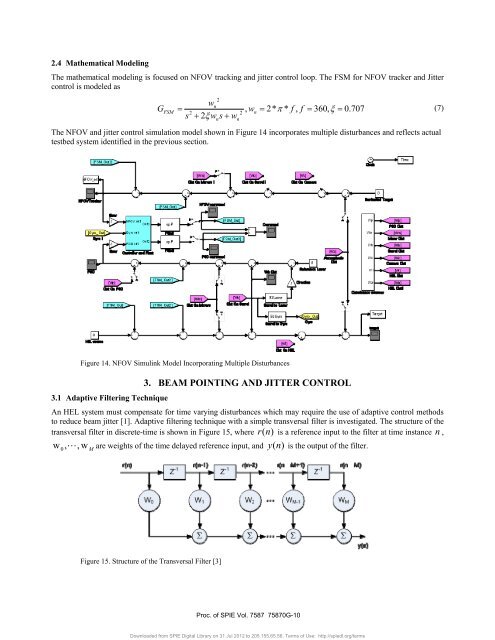 High Energy Laser Testbed for Accurate Beam Pointing Control