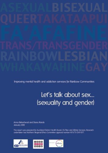 Lets talk about sex.... - Auckland District Health Board