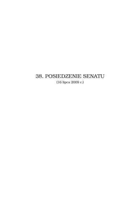 Odpowiedzi - Senat RP - Senat Rzeczypospolitej Polskiej