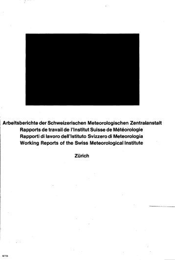 Arbeitsbericht_85.pdf, 13.1 MB - MeteoSchweiz