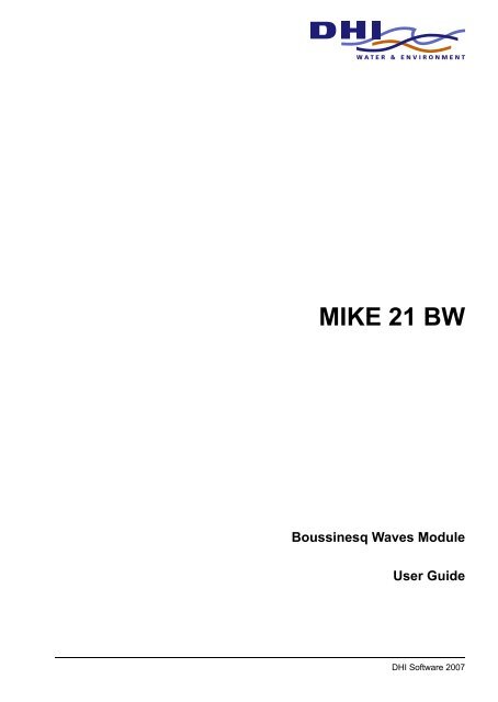 MIKE 21 BW - HydroAsia