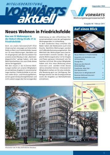 Neues Wohnen in Friedrichsfelde - Wohnungsbaugenossenschaft ...